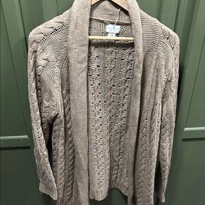 Women's Cable Knit Cardigan Sweater